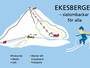 Trail map Ekesberget