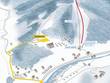 Trail map of the ski resort Dolní Lomná – Armáda