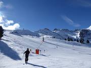 Variety of slopes at Sennjoch