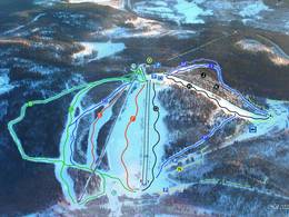 Trail map Bygdsiljumsbacken