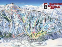 Trail map Jackson Hole