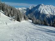 Descent at the Glattjochbahn
