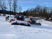 Snow groomers at Oedberg