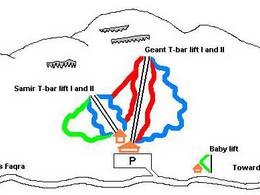 Trail map Qanat Bakish