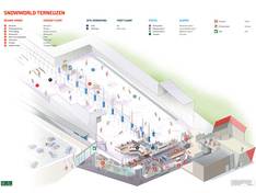 Trail map SnowWorld Terneuzen