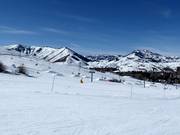 Attractive snow parks in the ski area