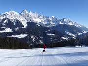 Filzmoos ski resort at the foot of the Dachstein massif