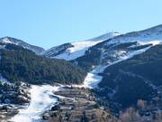 View from the village of Cerler over the ski area