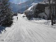 Täli run in the village of Malbun