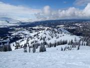 View over the Grand Targhee ski area