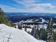 View over the SilverStar Mountain Resort