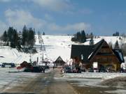 View of the Witów ski area