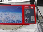 Freeride checkpoint at the Hoadl summit