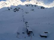 Combe à Médran-Tête des Vaux - 6pers. High speed chairlift (detachable) with bubble