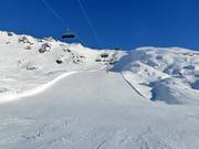Difficult slope no. 20a at the Kapaunsbahn
