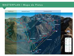 Trail map Cerro Punta Negra (planned)
