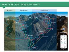 Trail map Cerro Punta Negra (planned)