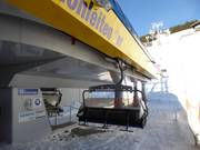 Schönleiten 6er - 6pers. High speed chairlift (detachable) with bubble and seat heating