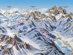 Trail map Auronzo di Cadore – Monte Agudo