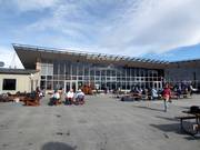 Sun terrace at Coronet Peak Restaurant
