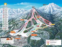 Trail map Sun Meadows