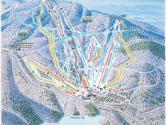 Trail map Wachusett Mountain