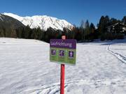 Cross-country trails in Hoch-Imst