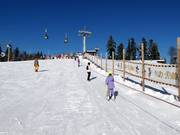 Practice slope at the Babylift