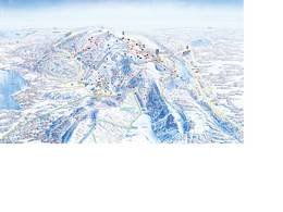 Trail map Ruka
