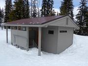 Well-maintained sanitary facilities on the slopes