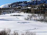 Cross-country trails around Park City