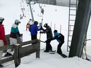 Help with getting on the drag lift