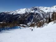 Valley run to Valtournenche