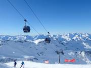 Mont Vallon - 10pers. Gondola lift (monocable circulating ropeway)