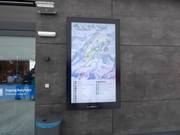 Current info screen at the valley station