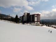 The Hotel Mercure Zakopane Kasprowy is located directly at the slopes.