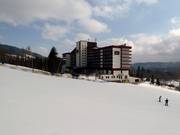The Hotel Mercure Zakopane Kasprowy is located right on the slopes.