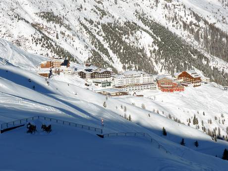 5 Tyrolean Glaciers: accommodation offering at the ski resorts – Accommodation offering Sölden