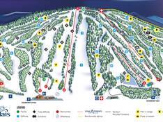 Trail map Le Relais – Lac Beauport