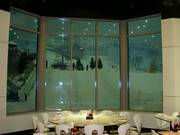 View into the ski hall