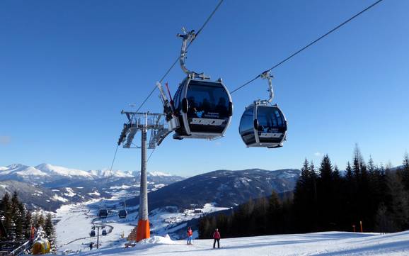 Katschberg-Rennweg: best ski lifts – Lifts/cable cars Katschberg