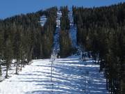 Mogul slopes at Grandview Express