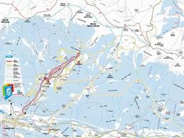 Trail map Sampeyre