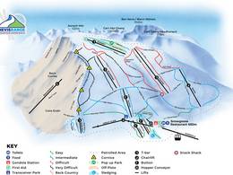 Trail map Nevis Range