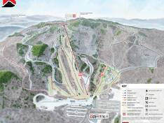 Trail map Black Mountain – Rumford