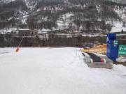 Conveyor belt and practice slope in St Colomban