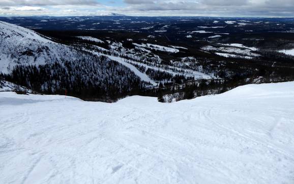 Ski resorts for advanced skiers and freeriding Härjedalen – Advanced skiers, freeriders Vemdalsskalet