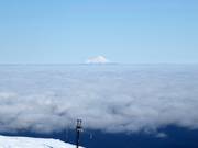 View from Whakapapa to Mt. Taranaki