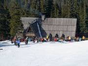 Ski hut at the Goryczokowa double chairlift