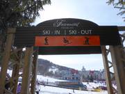Ski-in/ski-out from the Fairmont Tremblant